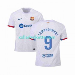 Fußballtrikot FC Barcelona LEWANDOWSKI 9 Herren Auswärts 2023-2024 Kurzarm