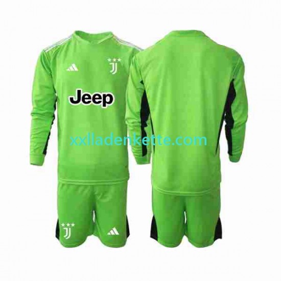 Fußballtrikot Juventus Turin Torwart Kinder Ausweich 2023-2024 Langarm