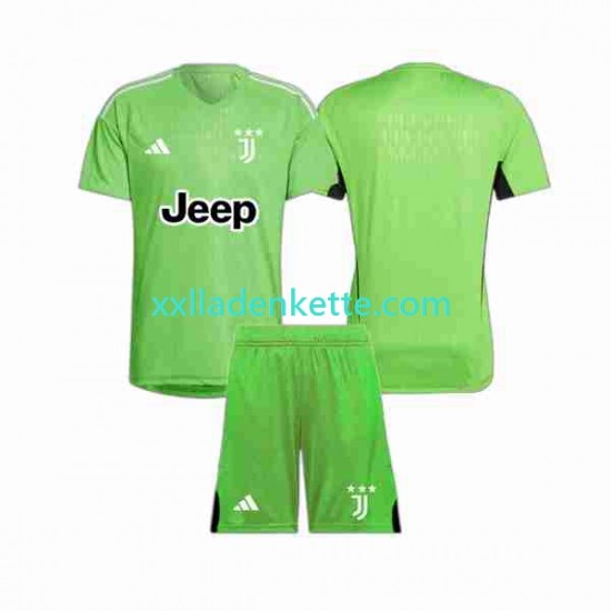 Fußballtrikot Juventus Turin Torwart Kinder Ausweich 2023-2024 Kurzarm