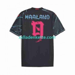 Fußballtrikot Manchester City Haaland 9 Special Printing Herren Ausweich 2023-2024 Kurzarm