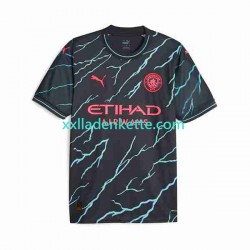 Fußballtrikot Manchester City Haaland 9 Special Printing Herren Ausweich 2023-2024 Kurzarm