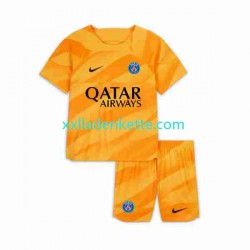 Fußballtrikot Paris Saint-Germain Torwart Kinder Auswärts 2023-2024 Kurzarm