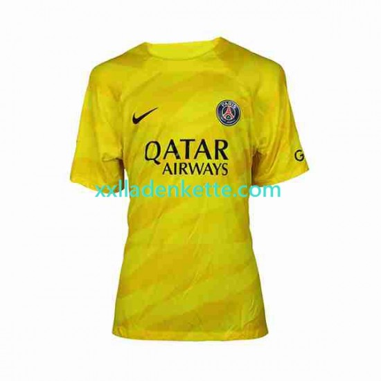 Fußballtrikot Paris Saint-Germain Torwart Herren Ausweich 2023-2024 Kurzarm