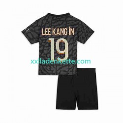 Fußballtrikot Paris Saint-Germain Lee Kang In 19 Kinder Ausweich 2023-2024 Kurzarm