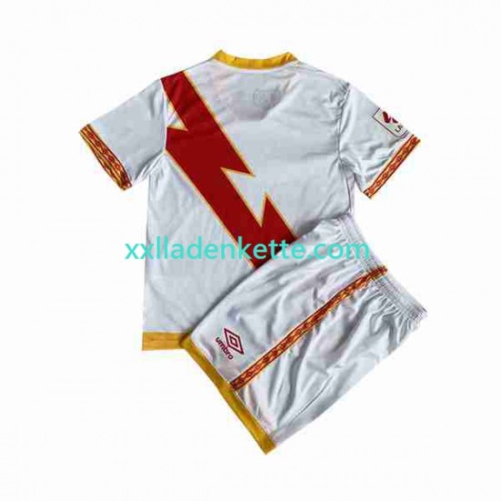 Fußballtrikot Rayo Vallecano Kinder Heim 2023-2024 Kurzarm