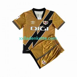 Fußballtrikot Rayo Vallecano Kinder Ausweich 2023-2024 Kurzarm