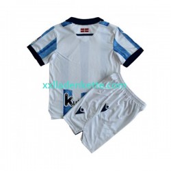 Fußballtrikot Real Sociedad Kinder Heim 2023-2024 Kurzarm