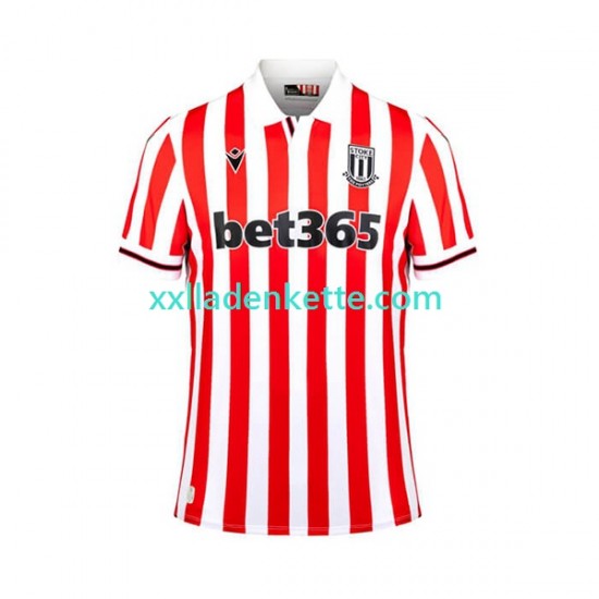 Fußballtrikot Stoke City Herren Heim 2023-2024 Kurzarm