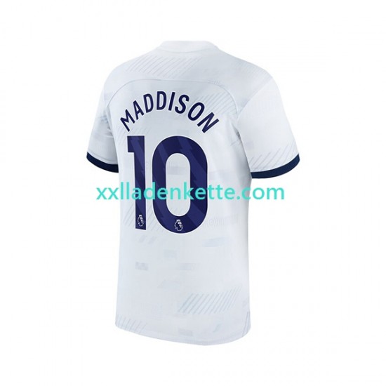 Fußballtrikot Tottenham Hotspur James Maddison 10 Herren Heim 2023-2024 Kurzarm