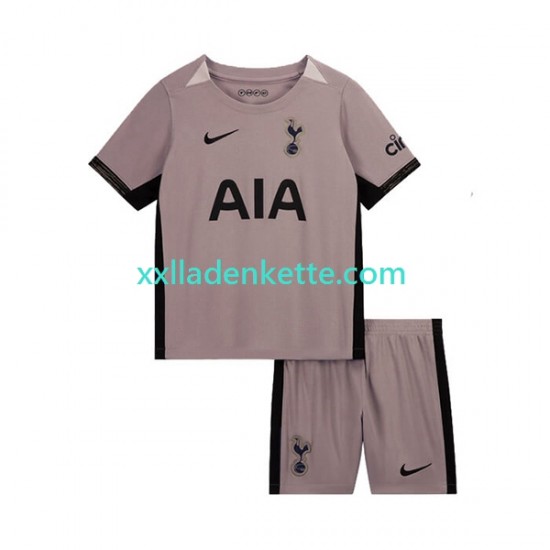 Fußballtrikot Tottenham Hotspur Kinder Ausweich 2023-2024 Kurzarm