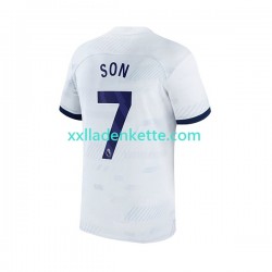 Fußballtrikot Tottenham Hotspur Son Heung-min 7 Herren Heim 2023-2024 Kurzarm