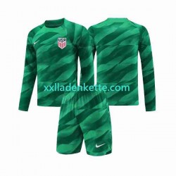 Fußballtrikot USA Torwart Kinder Heim 2023-2024 Langarm