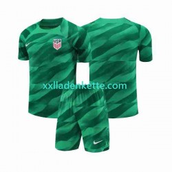 Fußballtrikot USA Torwart Kinder Heim 2023-2024 Kurzarm