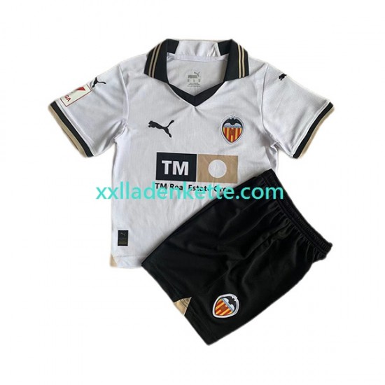 Fußballtrikot Valencia CF Kinder Heim 2023-2024 Kurzarm