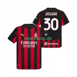 Fußballtrikot AC Mailand Ardon Jashari 30 Herren Heim 2025-2026 Kurzarm