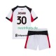 Fußballtrikot AC Mailand Ardon Jashari 30 Kinder Auswärts 2025-2026 Kurzarm