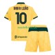 Fußballtrikot AC Mailand Rafael Leao 10 Kinder Ausweich 2025-2026 Kurzarm