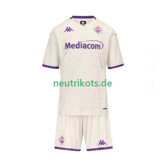 Fußballtrikot AC Florenz Kinder Auswärts 2025-2026 Kurzarm