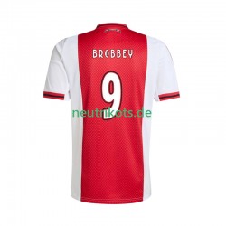 Fußballtrikot Ajax Amsterdam Brian Brobbey 9 Herren Heim 2025-2026 Kurzarm