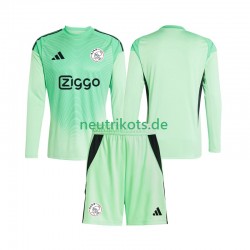 Fußballtrikot Ajax Amsterdam Torwart Kinder Heim 2025-2026 Langarm