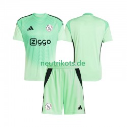 Fußballtrikot Ajax Amsterdam Torwart Kinder Heim 2025-2026 Kurzarm