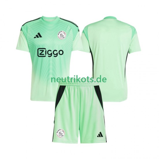 Fußballtrikot Ajax Amsterdam Torwart Kinder Heim 2025-2026 Kurzarm