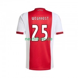 Fußballtrikot Ajax Amsterdam Wout Weghorst 25 Herren Heim 2025-2026 Kurzarm