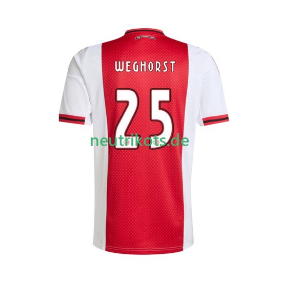 Fußballtrikot Ajax Amsterdam Wout Weghorst 25 Herren Heim 2025-2026 Kurzarm
