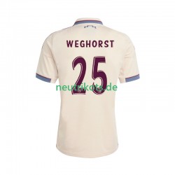 Fußballtrikot Ajax Amsterdam Wout Weghorst 25 Herren Ausweich 2025-2026 Kurzarm