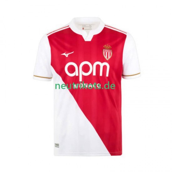 Fußballtrikot AS Monaco Herren Heim 2025-2026 Kurzarm