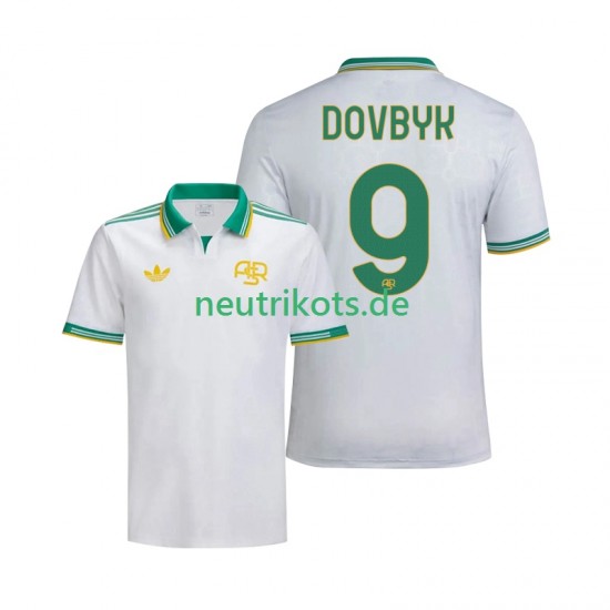 Fußballtrikot AS Rom Artem Dovbyk 9 Herren Ausweich 2025-2026 Kurzarm