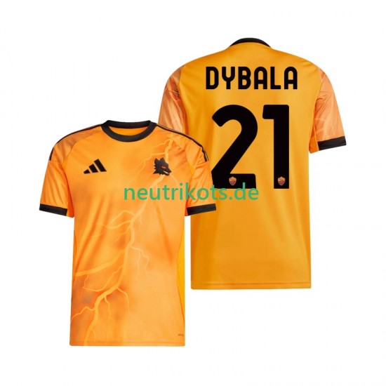 Fußballtrikot AS Rom Dybala 21 Herren Auswärts 2025-2026 Kurzarm