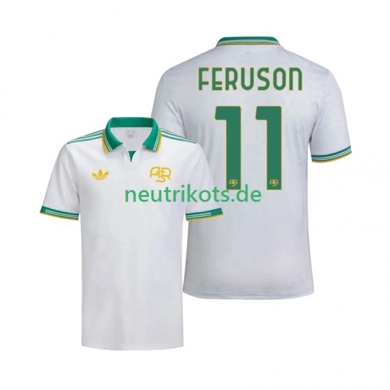 Fußballtrikot AS Rom Evan Ferguson 11 Herren Ausweich 2025-2026 Kurzarm