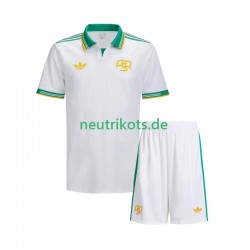 Fußballtrikot AS Rom Kinder Ausweich 2025-2026 Kurzarm