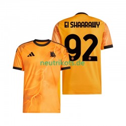 Fußballtrikot AS Rom Stephan El Shaarawy 92 Herren Auswärts 2025-2026 Kurzarm