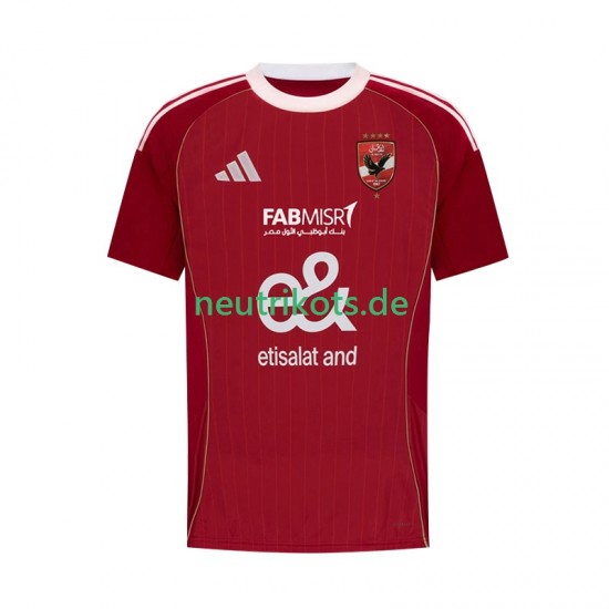 Fußballtrikot Al Ahly SC Herren Heim 2025-2026 Kurzarm
