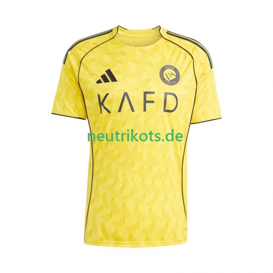 Fußballtrikot Al Nassr Herren Heim 2025-2026 Kurzarm