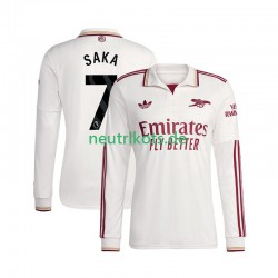 Fußballtrikot Arsenal Bukayo Saka 7 Herren Ausweich 2025-2026 Langarm