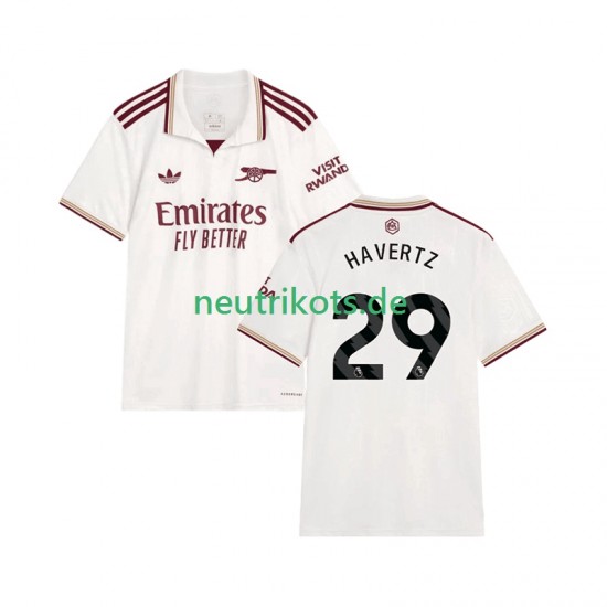 Fußballtrikot Arsenal Kai Havertz 29 Herren Ausweich 2025-2026 Kurzarm