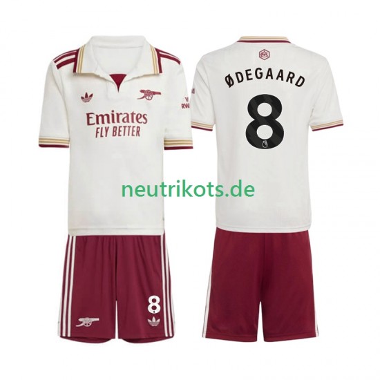 Fußballtrikot Arsenal Martin Odegaard 8 Kinder Ausweich 2025-2026 Kurzarm