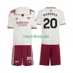 Fußballtrikot Arsenal Noni Madueke 20 Kinder Ausweich 2025-2026 Kurzarm