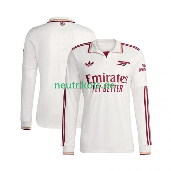 Fußballtrikot Arsenal Herren Ausweich 2025-2026 Langarm