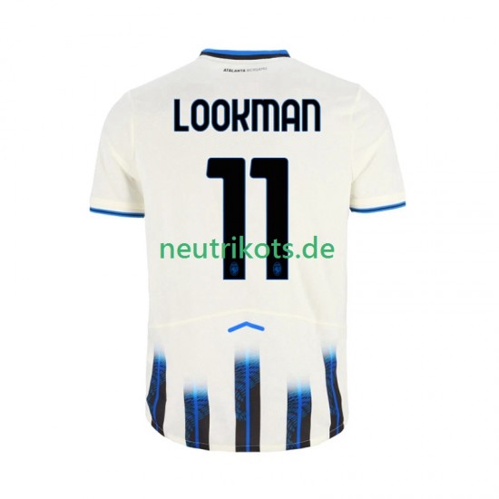 Fußballtrikot Atalanta Bergamo Ademola Lookman 11 Herren Auswärts 2025-2026 Kurzarm