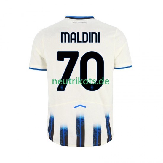 Fußballtrikot Atalanta Bergamo Daniel Maldini 70 Herren Auswärts 2025-2026 Kurzarm