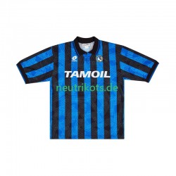 Fußballtrikot Atalanta Bergamo 1991 Retro Herren Heim Kurzarm