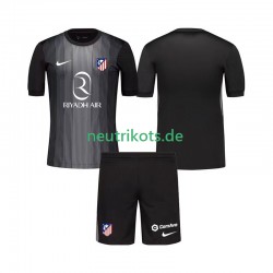 Fußballtrikot Atlético Madrid Torwart Kinder Auswärts 2025-2026 Kurzarm