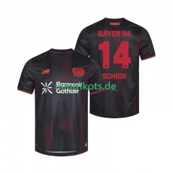 Fußballtrikot Bayer 04 Leverkusen Patrik Schick 14 Herren Heim 2025-2026 Kurzarm