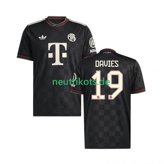 Fußballtrikot FC Bayern München Alphonso Davies 19 Herren Ausweich 2025-2026 Kurzarm