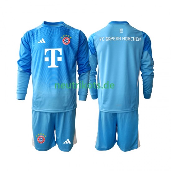 Fußballtrikot FC Bayern München Torwart Kinder Ausweich 2025-2026 Langarm