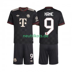 Fußballtrikot FC Bayern München Harry Kane 9 Kinder Ausweich 2025-2026 Kurzarm